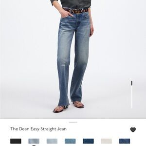 Madewell Dean East Straight Leg Jeans